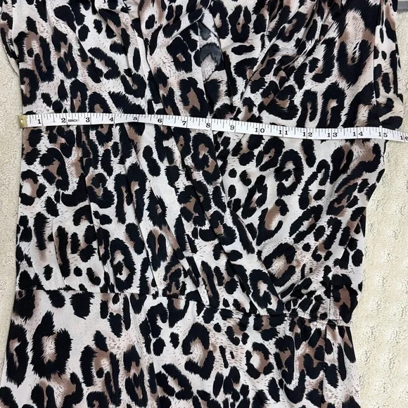 Femme Chic Leopard Print Dress, Size Medium - Picture 5 of 8